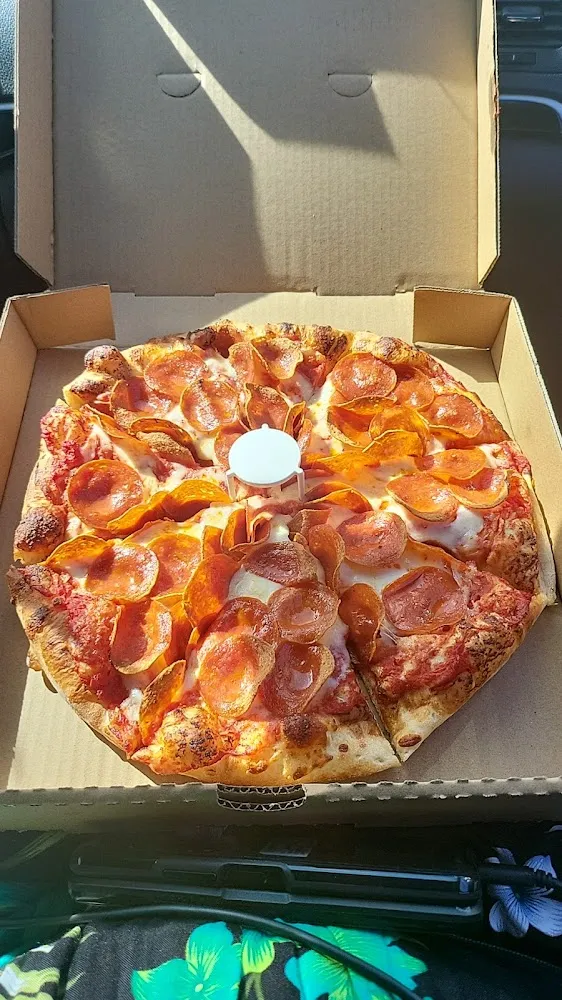 Pepperoni Pizza Extra Sauce
